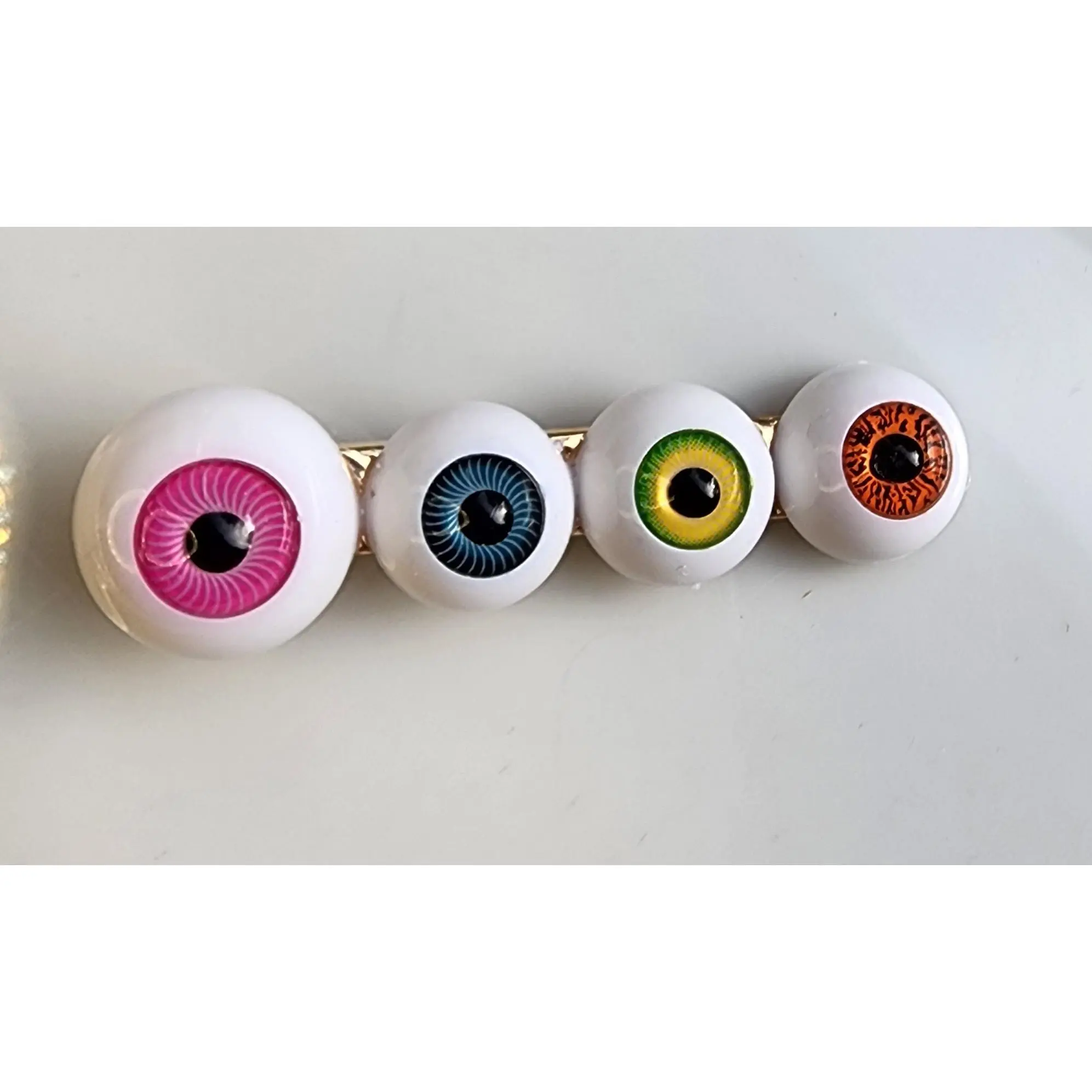 Colorful Eyeball Hair Clip – Fun Halloween & Cosplay Accessory