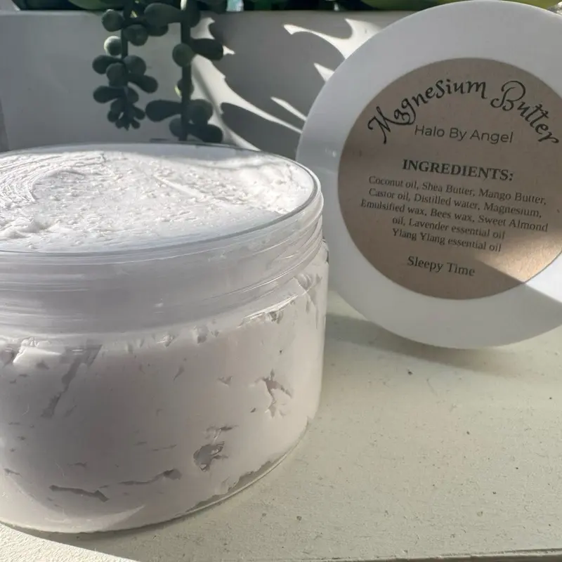 Magnesium Butter Sleepy Time Lavender moisturizer cream