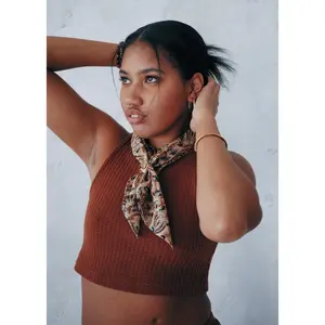 Autum Harvest  - Kalamkari Cotton Bandana