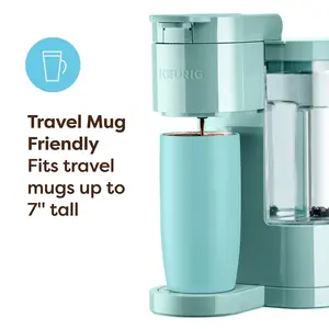 Keurig K-Express Essentials Seafoam Green Single-Serve K-Cup Pod Coffee Maker