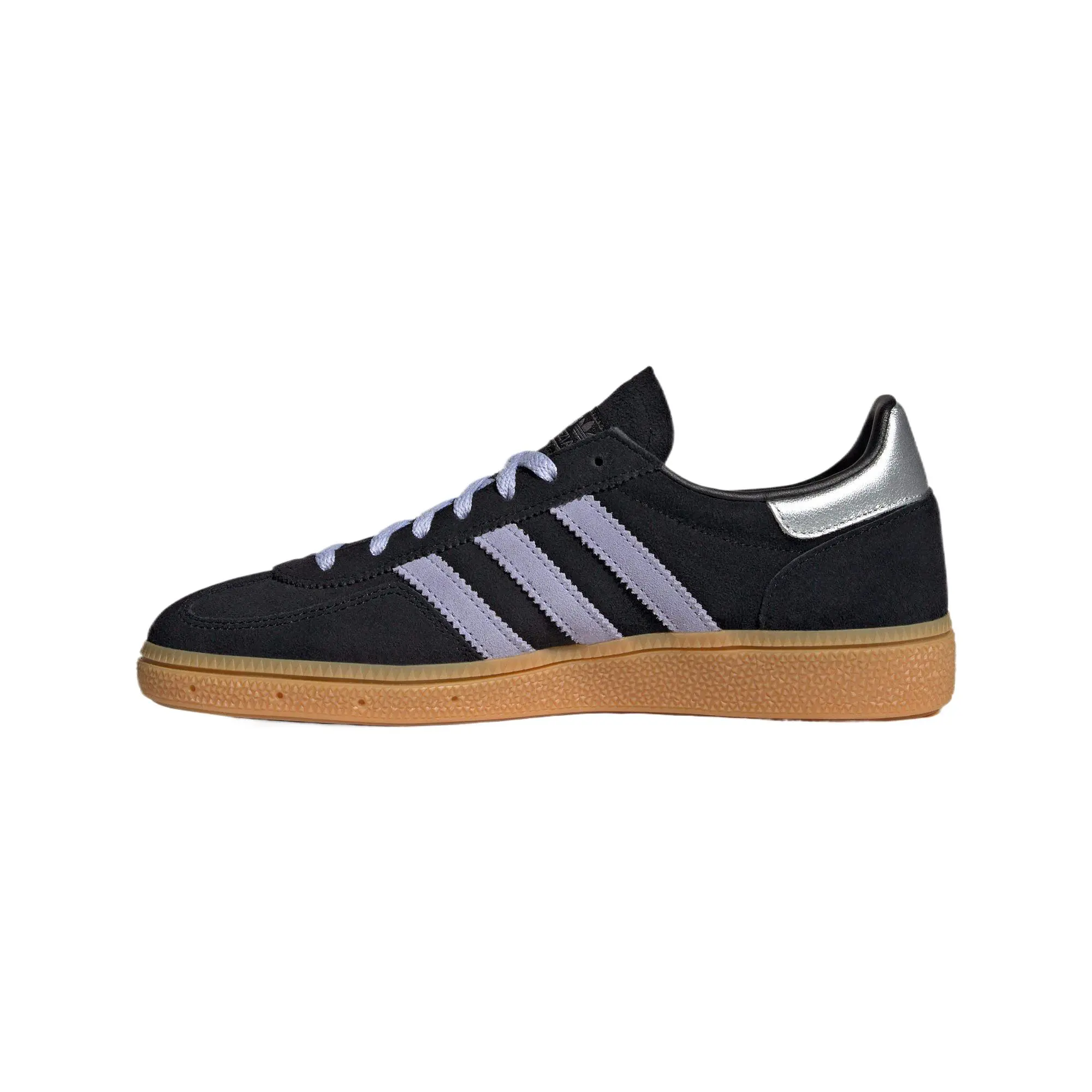 Women's Adidas Wmns Handball Spezial 'Black Violet Tone' Sneaker - Athletic Footwear, Snug Fit, Responsive, Performance-Driven, Breathable, True Size, Training & Matches Use