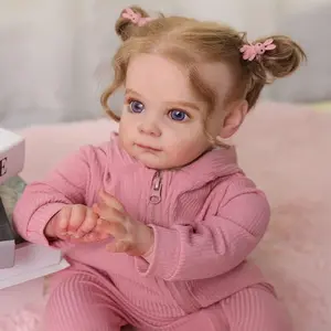 22 inch simulated baby doll, Real Life Doll, suitable for children and girls' birthday gifts