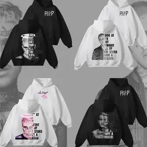 (Collection) "Look at the Sky Tonight All of the Stars Have a Reason" Hoodie, Lil Peep Trust me Pullover, Hip Hop Sweatshirt, Vintage Rap Gift For Fans