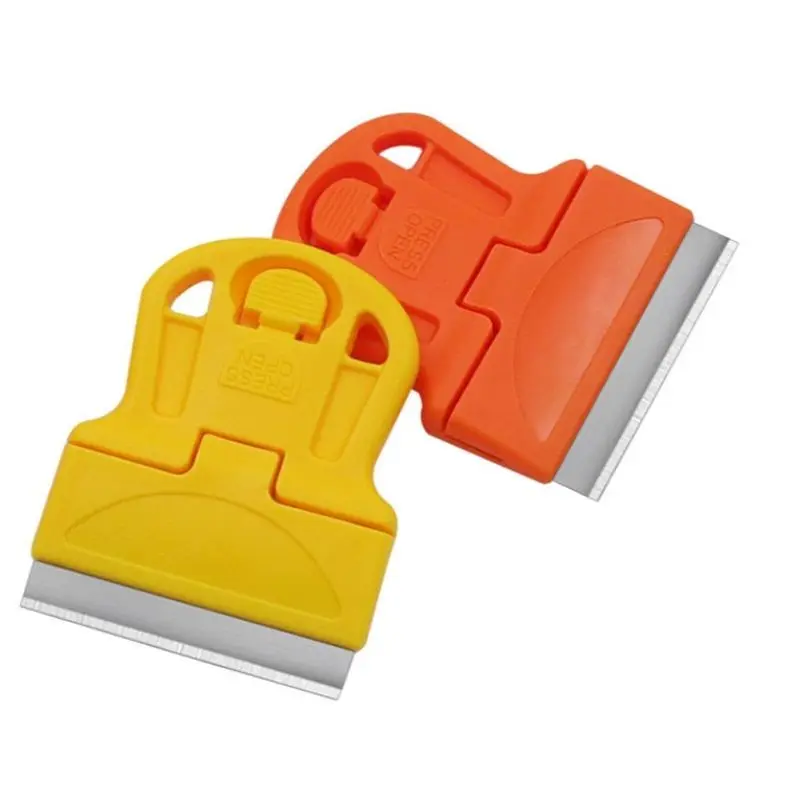Mini Scraper Tool, Mini Scraper Tool for Remove Sticker & Old Glue, Glass & Car Window Film Glue Remover, Paint Scraper, Label & Debris, Removal
