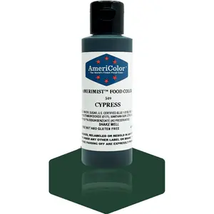 AmeriColor, Cypress, 4.5 Ounce, AmeriMist Airbrush Food Coloring