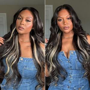 【LIVE】Luvme All-Day Comfort™ Wig Halloween Platinum Blonde Highlight Loose Body Wave Glueless 7x6 Closure HD Lace Wig Pre-Cut Lace Wig