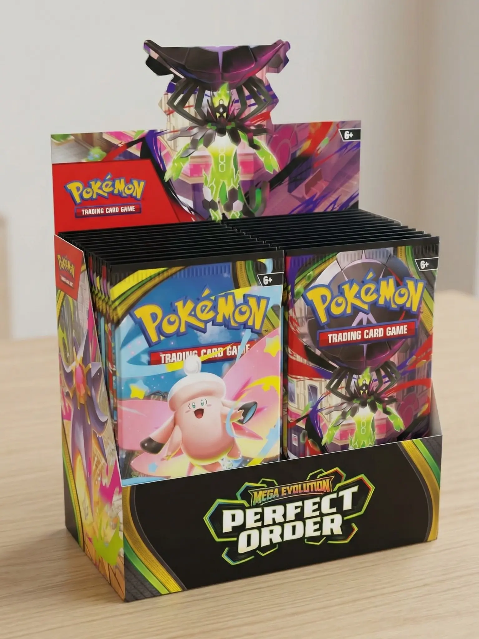 Mega Evolution—Perfect Order Booster Display Box - TikTok Shop