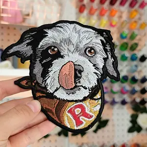 Embroidered Pet Portrait Patches - 3 Day Turnaround