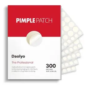 Pimple Patches for Face, 4 Size 300 Counts Acne Patches,for Covering Zits and Blemishes Skincare Hydrocolloid