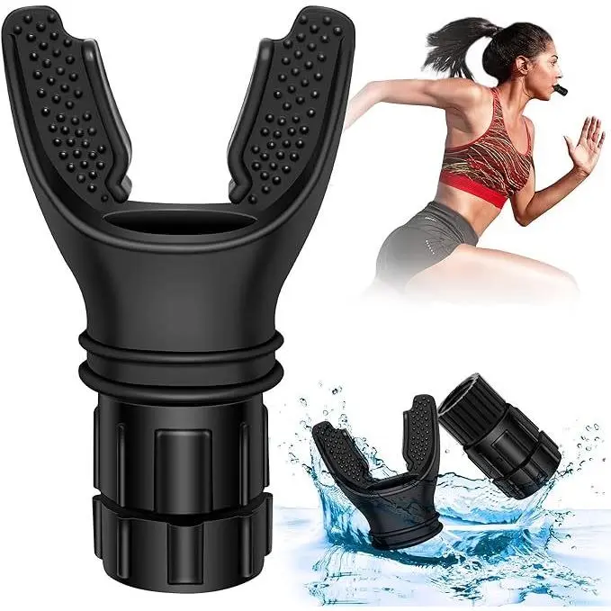 Breathing Trainer Respirator Fitness Equipment Exercise Lung Face Mouthpiece For Household Healthy Care Accessories