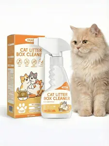 Pet Safe Cat Litter Box Cleaner & Toy Disinfecting Spray All Natural Multi Purpose Cleaning Solution for Fresh Clean Home