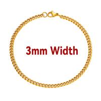 3mm Width-Golden