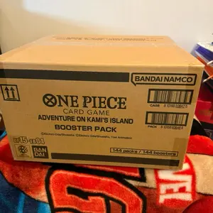 One Piece OP15-EB04 Sleeved Booster Case Adventure on Kami's Island 144 Packs Card Game