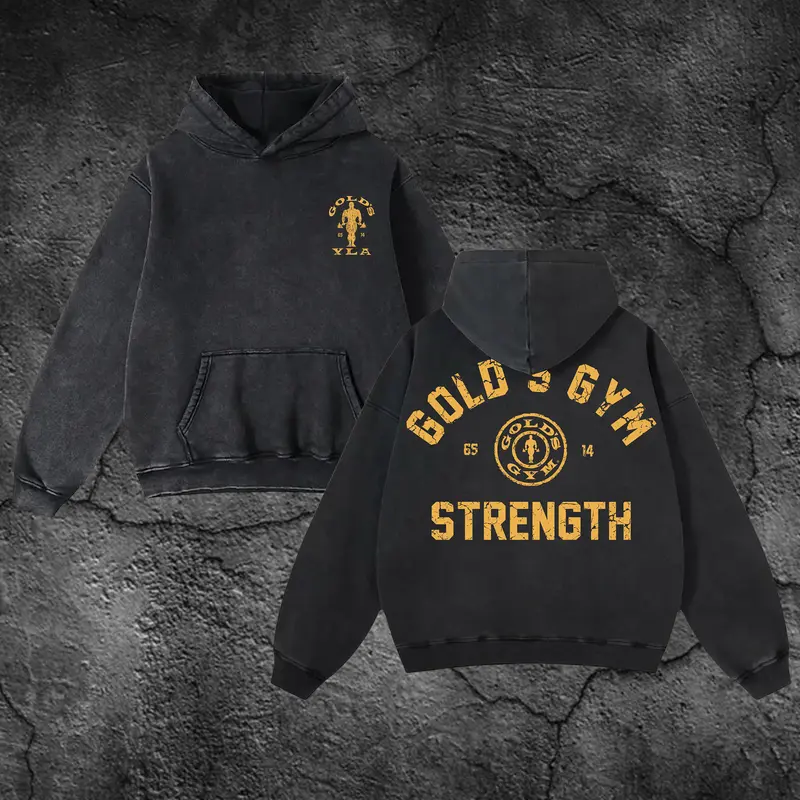 golds gym hoodie grey - TikTok Shop