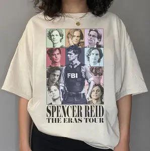 Spencer Reid Shirt, Spencer Reid Merch, Dr Spencer Reid Criminal Minds Shirt, Criminal Minds Merch, Matthew Gray Gubler Shirt, Trendy Character Movie Sweatshirt, Merch For Fans,  Gift For Women Men, Vintage Sweatshirt, Gift For Fans, Vintage Graphic Tees