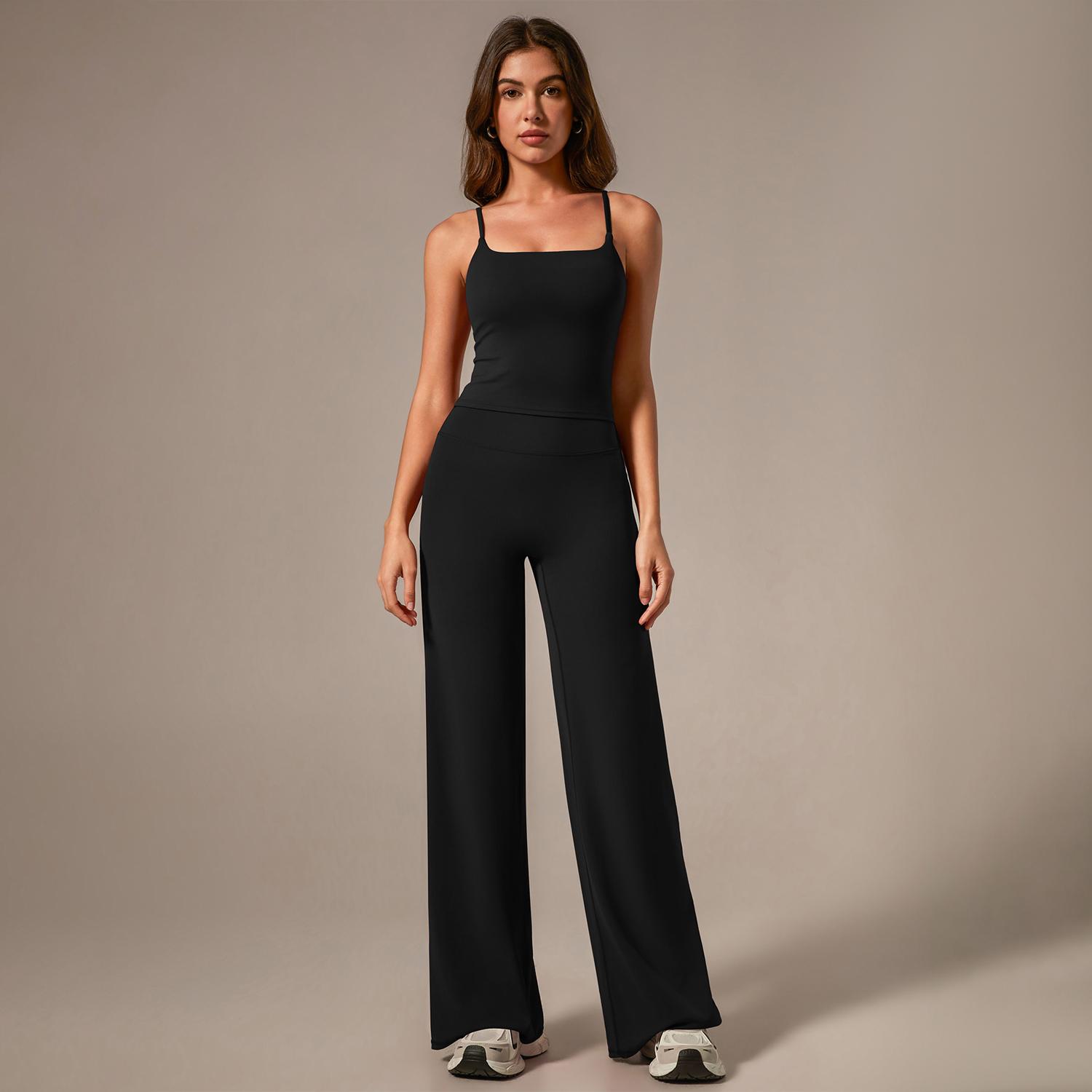 TIMEOFF Women's 2-Piece Athleisure Workout Set for Women - Adjustable Strap Tank Top & Leggings, Buttery Soft 4-Way Stretchy Fabric, Butt-Lifting, Tummy Control, Non-Slip, Breathable, Ideal for Yoga, Gym, Workout Sets For Women, Tank Tops,summerwins