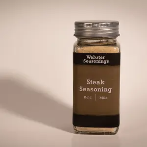 Steak Seasoning - Webster Mycology Mushroom-Infused Flavor Natural