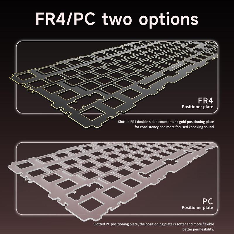 AJAZZ AK820MAX PLUS gift switch side engraved gradient powder wireless mechanical keyboard Bluetooth three-mode long battery life gaming office gaming 8000mah