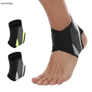 Ankle Brace Compression Support for Men Women, Breathable Ankle Sleeve for Sports, Running, Fitness, Pain Relief, Adjustable Ankle Support for Workout, Hiking, Daily Use