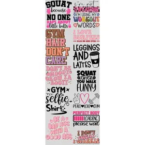 Let's Get Physical DTF Transfers Gang Sheet 22” wide x 60” long DIY Direct to Film T Shirt Transfers