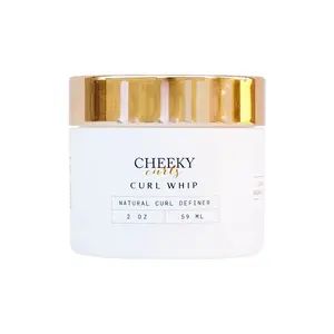 Cheeky Curls Curl Whip Organic Hair Styling Silicone Free Haircare Cream