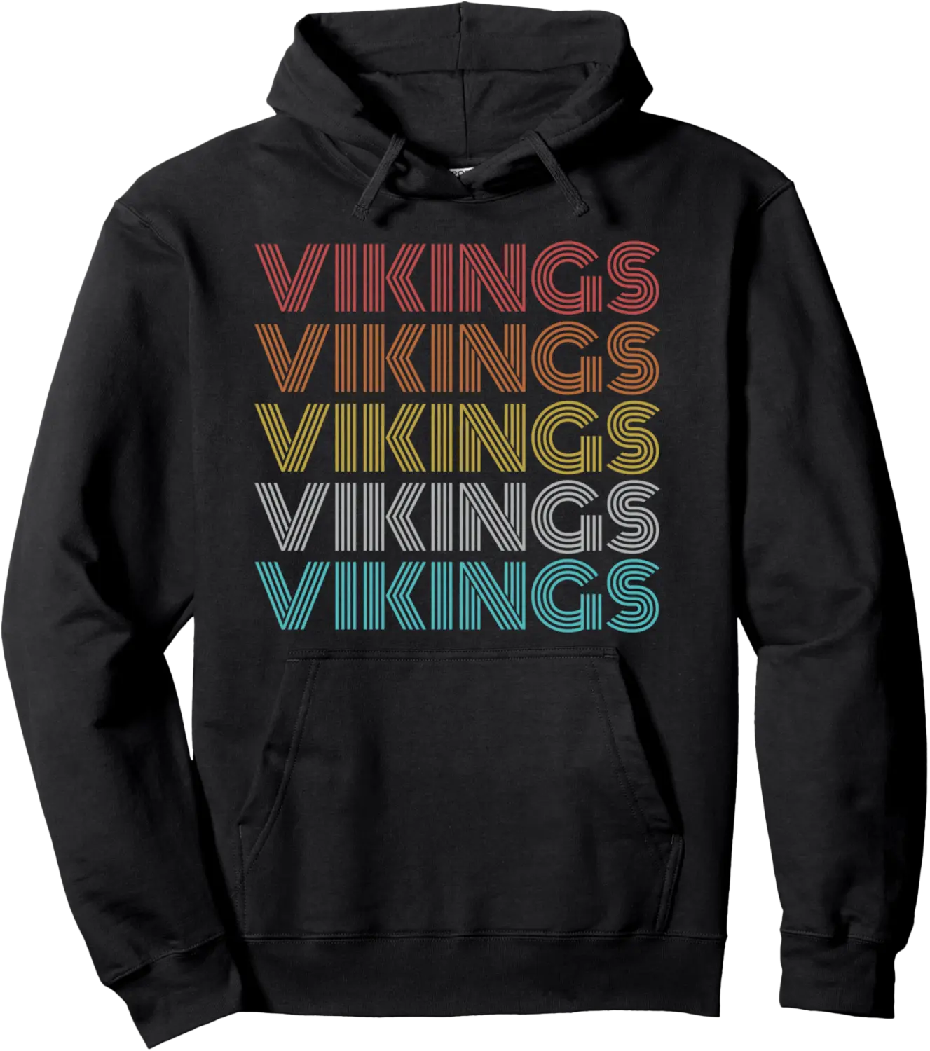 Retro Vintage Vikings Pullover Hoodie - Terrancecar Shop 20B09NCW5TYX
