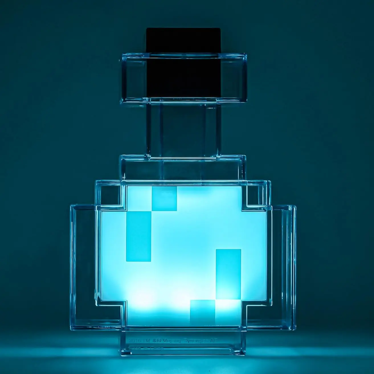 Color Changing LED Potion Bottle Table Lamp - USB Cable Supported, 7x5 Inch ABS Plastic Night Light, Shake Change Home Decor Statue for Kid Room, Halloween Stuff, Wall Decor