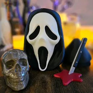 Spooky Crystal Gift Halloween Boo Basket Ready indoor