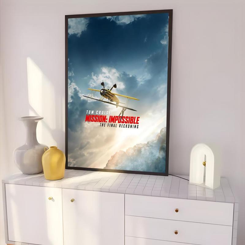 Hot Mission Impossible The Final R-Reckoning Poster Collectibles as gifts for relatives and friends Home decor bedroom living room Wall posters suitable for bars restaurants dessert shops fast food restaurants Fade-resistant non-slip wall stickers