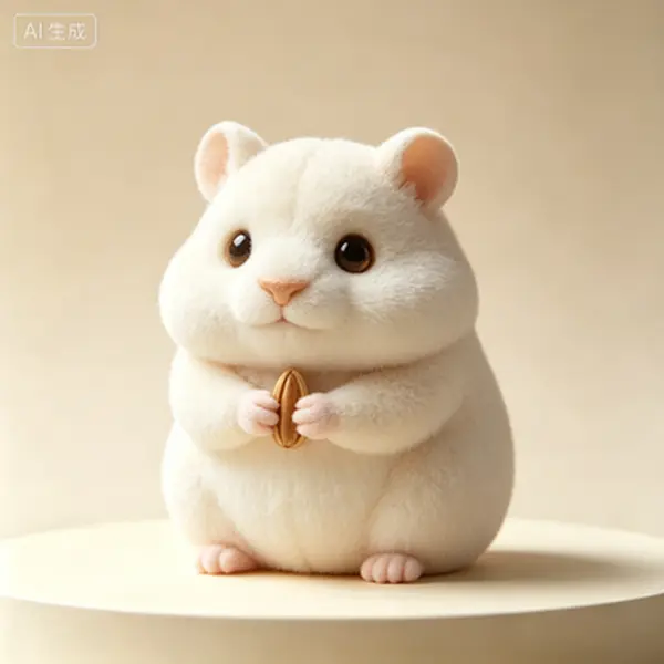 Premium Fluffy Animal Plush Figurine High Quality Soft Desktop Ornament Aesthetic Home Decor Gift