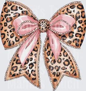 Leopard Coquette Bow