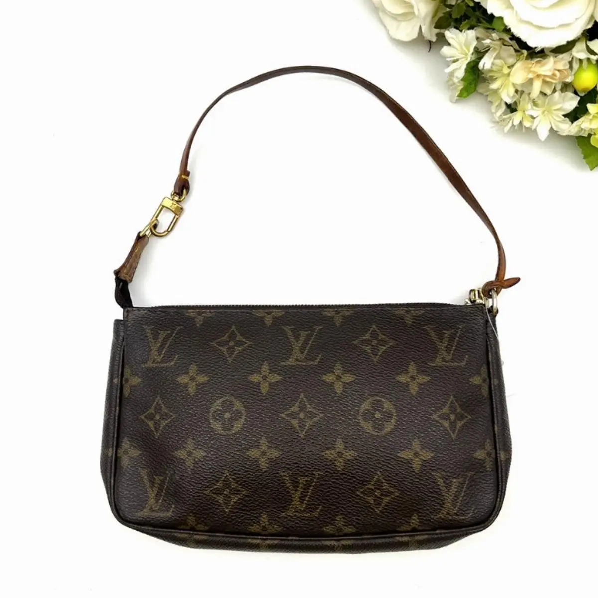 Pre-owned Louis Vuitton As Shown Shoulder Bags Monogram Pochette Accessoires lv6636bd