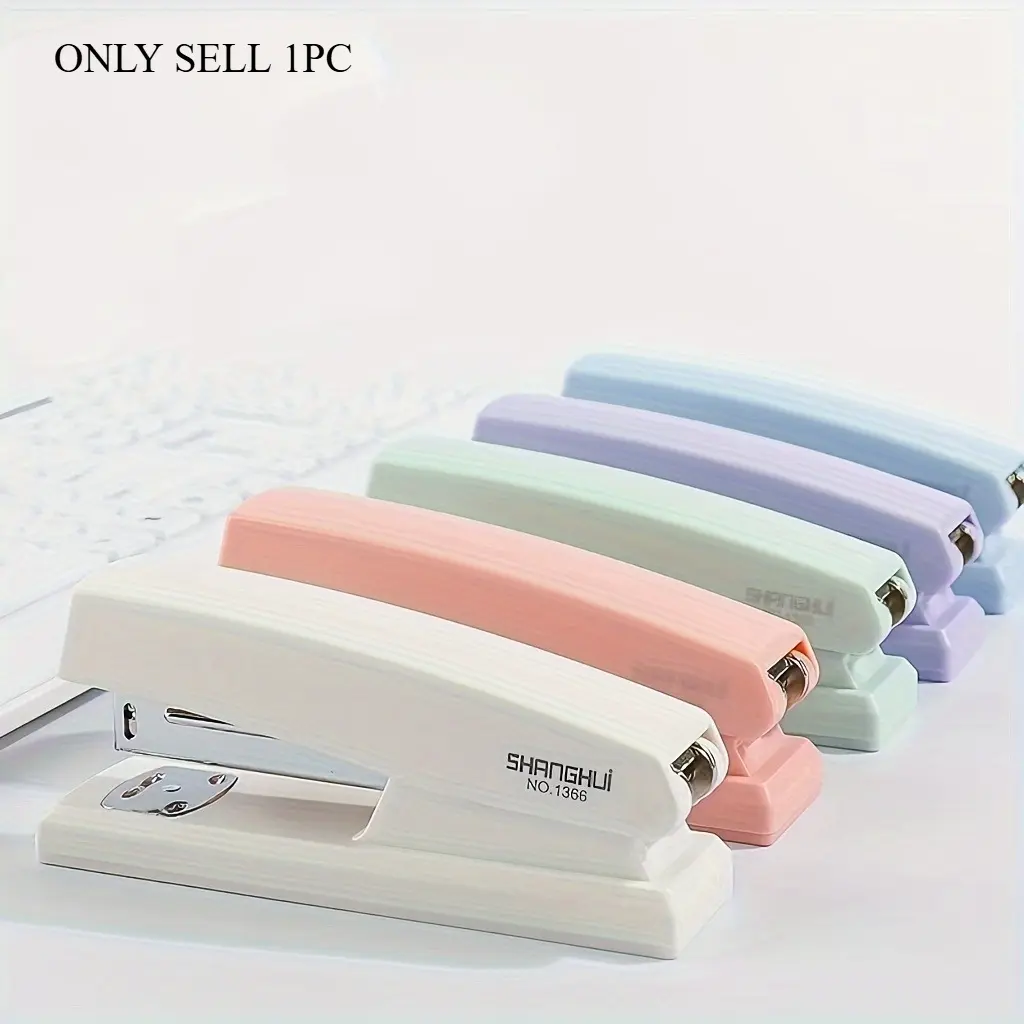 1pc Labor-Saving Stapler - Perfect for School and Office Use