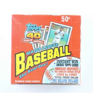 1991 Topps 40 Years of Baseball Wax Packs