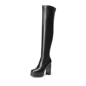 Dream Pairs Y2K-Inspired Over-the-Knee Boots with High Platform & Block Heel – Bold, Stylish & Comfortable Footwear Girl