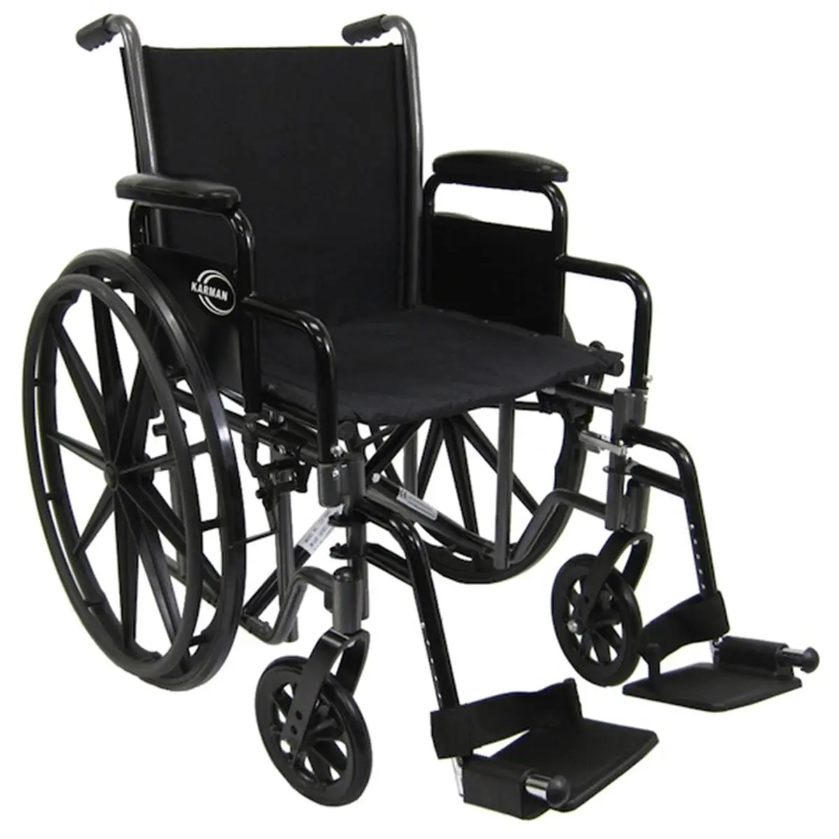 212 MAIN Deluxe Small Animal Wheelchair - Lightweight Steel Frame Pet Healthcare Supply, 18in Height-Adjustable Nylon Seat, 36lbs Capacity, Removable Armrests, Elevating Legrests for Everyday, Long-Lasting Use