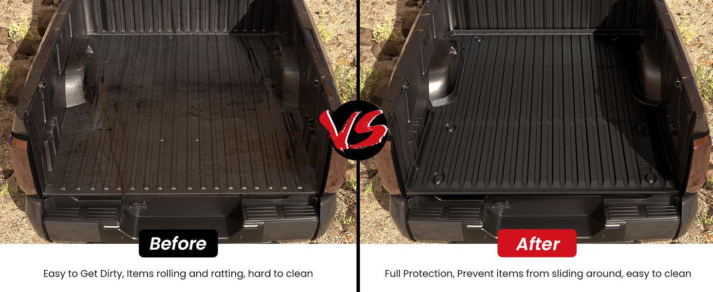 Lasfit fit for 2024-2026 Toyota Tacoma 5FT or 6FT Heavy Duty Truck Bed Mat or Tailgate Mat