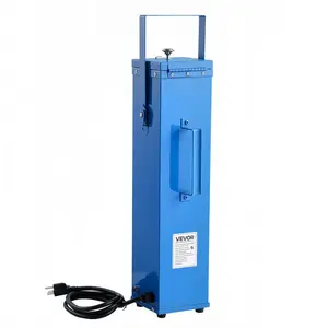 VEVOR Portable Welding Rod Oven, 10LBS Capacity Electrodes Drying Oven 230W 120V, 300 Fast Heating Welding Rods Dryer for 18-inch Stick Electrodes - with Easy-to-Carry Handle Safety Locking Latch