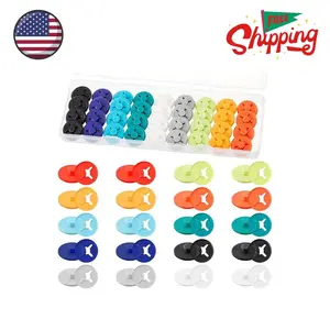 Running Bib Clips Race Number Buckle Fixing System Triathlon Race Bib Holder