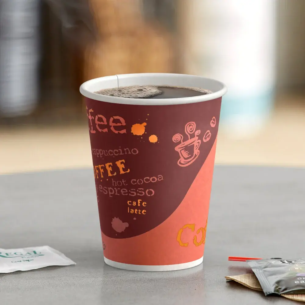 12 oz. Paper Hot Drink Cups 50/pk