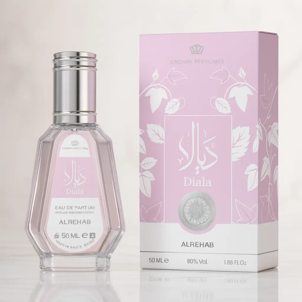 Diala Perfume Spray (50 mL/1.65 Fl Oz) by al rehab - Fresh Aromatic Spray with Soft, Long-Lasting Scent for Daily Wear – Lightweight, Travel-Friendly Fragrance