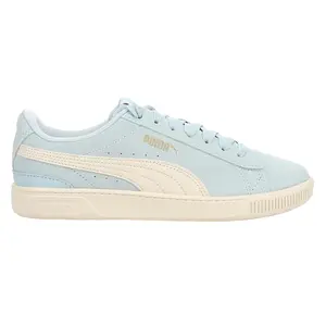 PUMA Womens Vikky V3 Wide Lace Up Sneakers Shoes Casual - Blue
