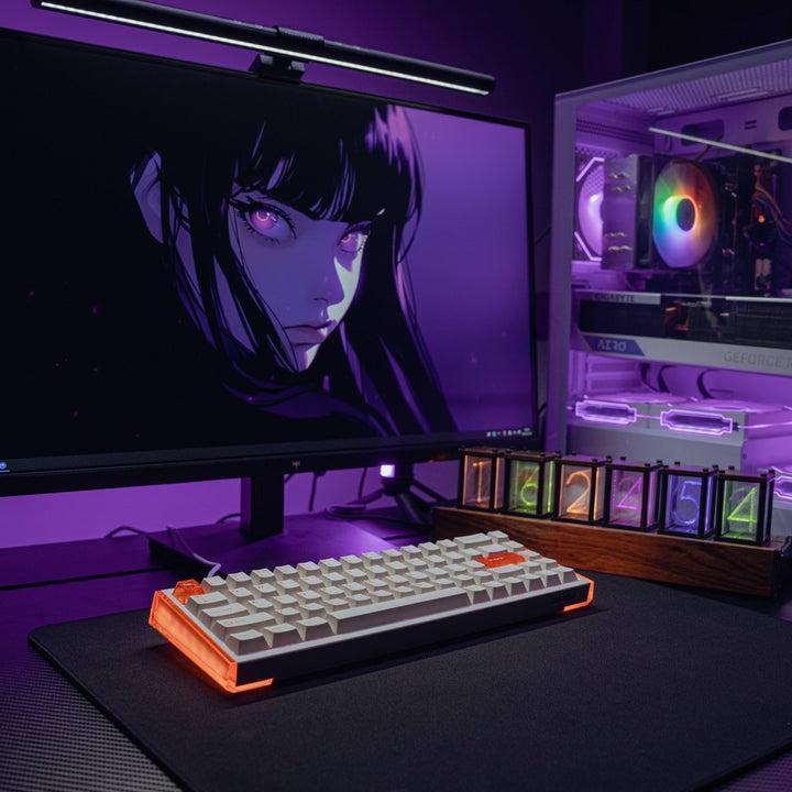 Sample for influencer – do not sell:   DAREU COOL68 HE Magnetic Keyboard with 0.01mm RT Accuracy, Adjustable Actuation Hall Effect Keyboard, 0.1ms Latency, 65% Wired Gaming Keyboard, 8000Hz Polling Rate, Rapid Trigger RGB Keyboards for Gaming