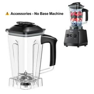 Accessories - PRASKY Professional Blender Cup Accessories - Dry Grinder & Liquid Blender Containers, BPA Free for Coffee/Spices/Smoothies