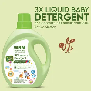 WBM Baby Care Baby Laundry Detergent Liquid Soap, 35.2 fl oz