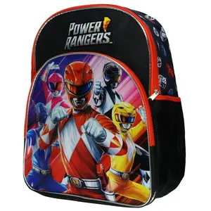 Mighty Morphin Power Rangers Backpack Legends Never Die 16" School Bookbag