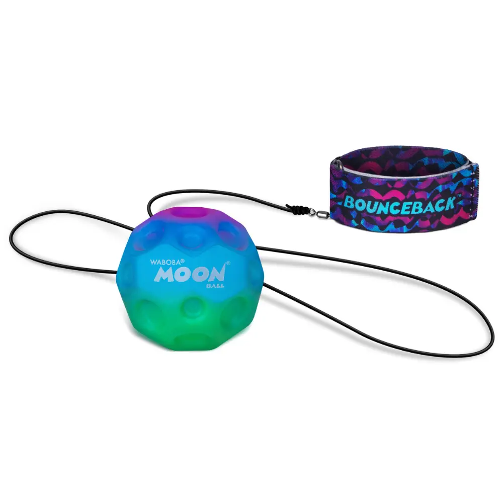 Waboba Bounceback Moon Ball - Gradient Colors Assorted