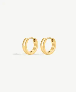 Chunky Gold Huggies For Everyday