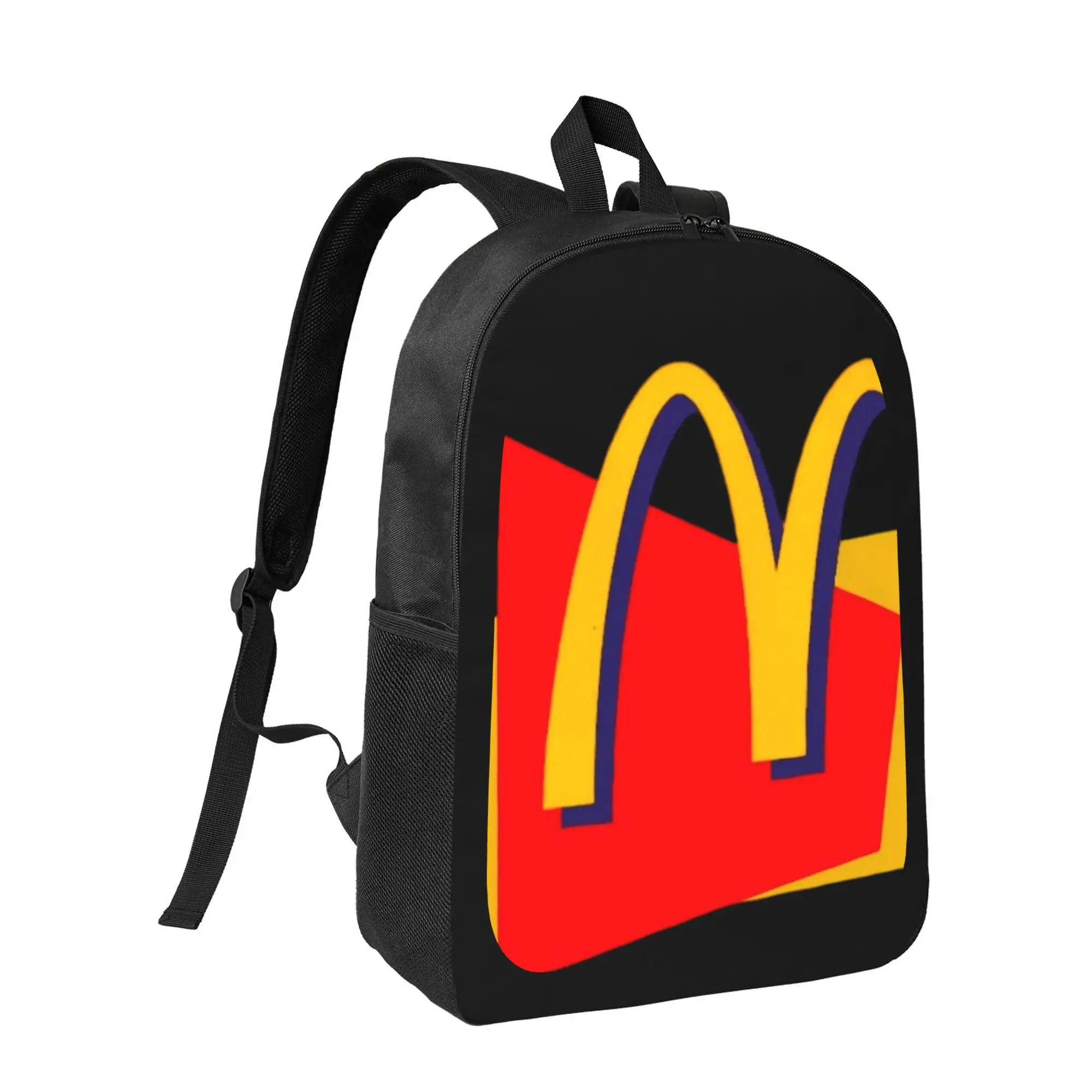 Funny Backpack for School 17" Large Capacity Lightweight Bookbag for Students Cartoon School Bag
