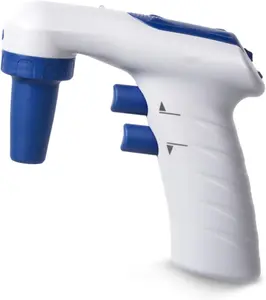 Automatic Motorized Pipette Filler, Adjustable Volume Pipette, Volume Range 0.1-200ml, Mode Switching, with LCD Display, for Scientific Research Biology Chemical